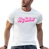 Funny Sister Announceunisext Girls Unisexs Big Sister Tshirt Casual Simple Design Short Sleeve Shirt
