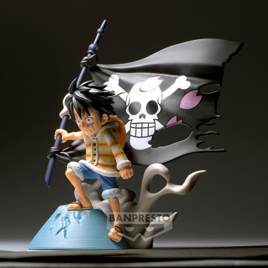 One Piece World Collectible Figure Log Stories Luffy