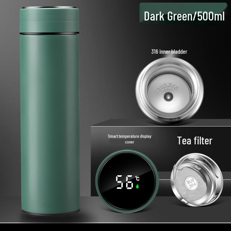 Smart Stainless Steel Insulated Bottle
