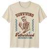 Surviving Fatherhood One Beer At A Time Skeleton Dad TShirt