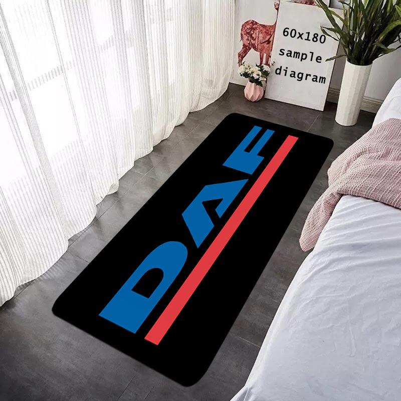 Entrance Doormat Fluffy Balcony Rugs DAF Truck Living Room Carpet Foot Mats Bath Rug Bedside Floor Mat Non-slip House Decoration