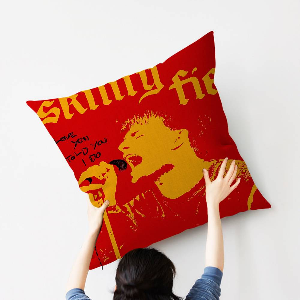 F-Fontaines D.C. Romance Pillow Cushion Cover Pillowcase Living Room Sofa Home Decor Customized