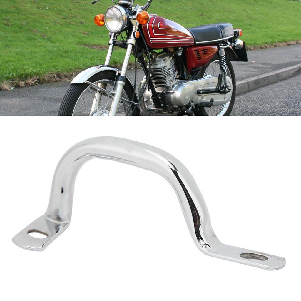 Motorcycle Rear Grab Bar Vintage Style Comfortable Grip Enhanced Comfort Side Hand Rail for CG125