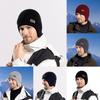 Knitted Winter Warm Hat With Solid Color And Ear Protection Design For Daily