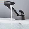 ALENARTWATER Bathroom Deck-mounted Basin Faucet , Snake Shape Creative Sink Mixer Taps , Cold and Hot Water Mix Tap