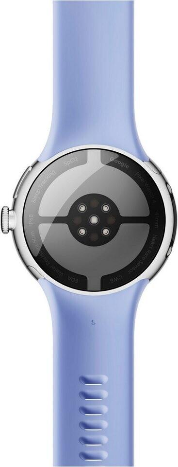 Google Pixel Watch 4 41mm Bluetooth Polished Silver/Iris