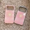 Pink Firework IPhone 17 Pro Max Apple 16 Phone Case, 15-inch Gold-plated, New Year's Atmosphere High-Quality Protective Case