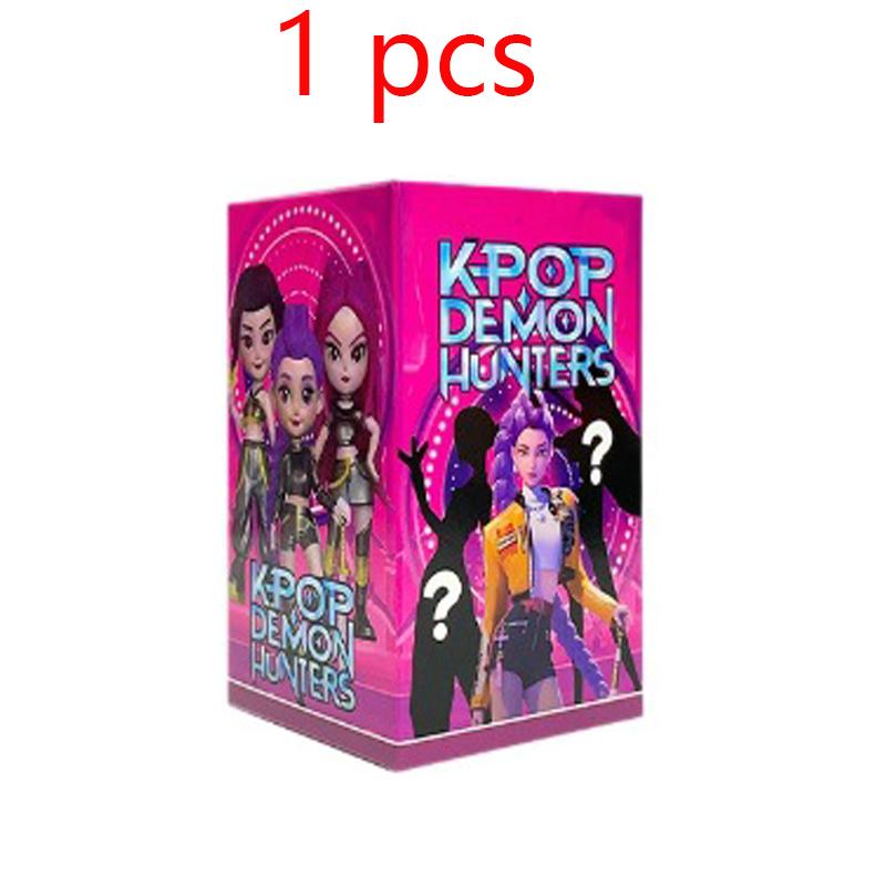 

New Kpop Demon Hunters Blind Box Monster Hunt Handmade Model Action Figure Mystery Box Collectible Surprise Gift for Fans