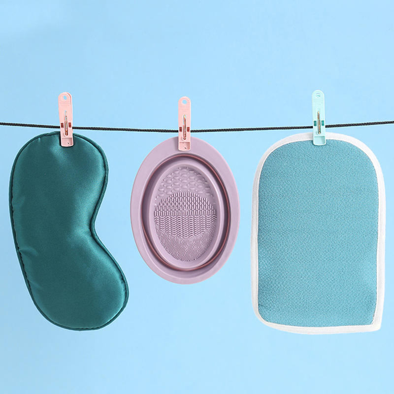 30Pcs/Pack Clothes Drying Clip Balcony Windproof Strong Drying Clips Outdoor Drying Underwear Socks Scarf Fixing Clip
