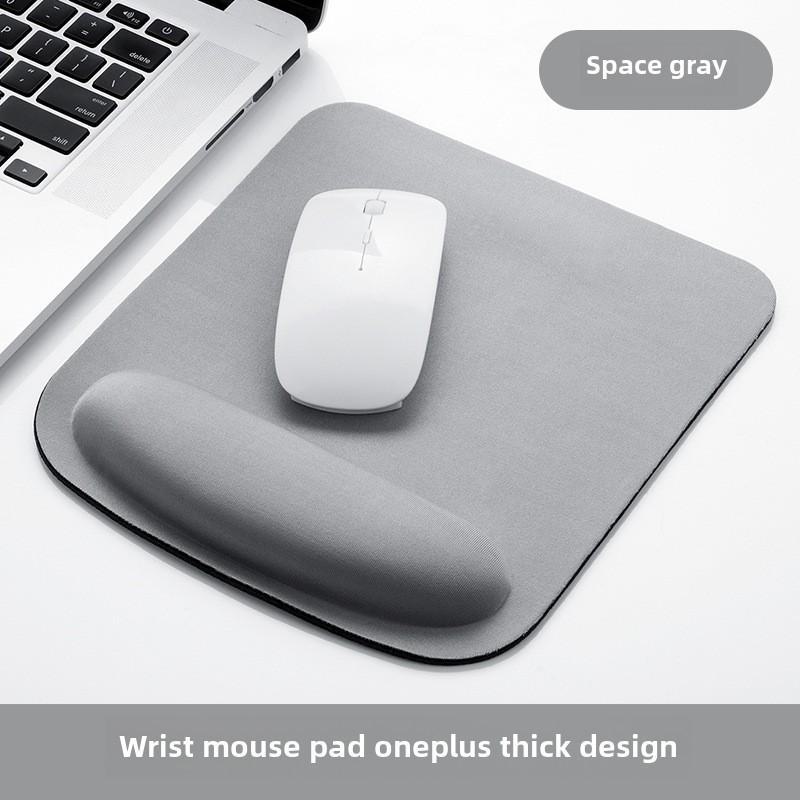 High-Value Silicone Memory Foam Wrist Pad - Non-Slip Cloud Girl Design for Office Mouse Use