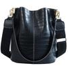 Borsa da donna in pelle modello coccodrillo Borsa a tracolla Messenger CODICE