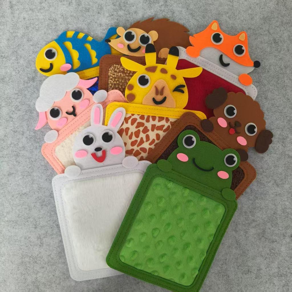 Children's Animal Sensory Felt Mat: Early Education Texture & Cognitive Development