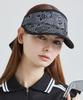 CHUCUCHU Ribbon Visor (Flower Black) Cbfss-Vht002W