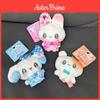 Anime Bunny Plush Keychain With Soft Polyester Fiber For Cute Bag Decor Gift For Women