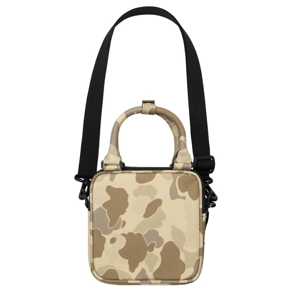 New Carhartt WIP Recycled Polyester Shoulder Bag, Crossbody Bag, Handbag Men's Desert I034925-2R4-XX
