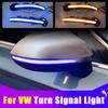 Dynamic Blinker LED Turn Signal For VW Passat B8 Variant Arteon Light Mirror Blue/Yellow/White 2015 2016 2017 2018