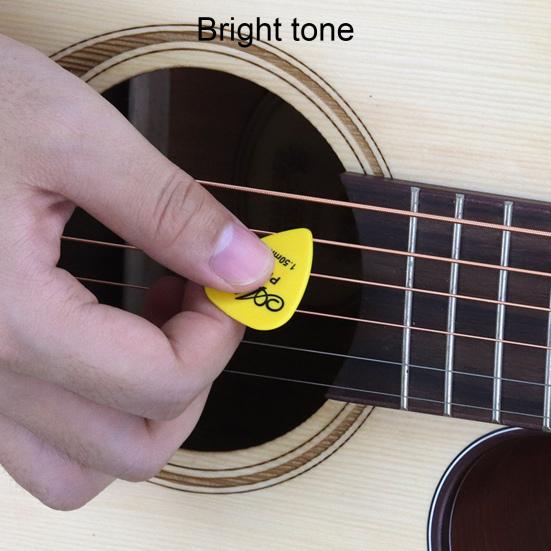 1 Box Gitarrenplektrum Tragbar Anti-Verformung ABS Akustik Folk Elektrische Gitarre Plektrum für Musiker