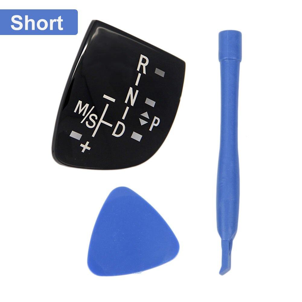 Car Shift Knob Panel Gear Button Cover Emblem M Performance Sticker Fit for B+W X1 X3 X5 X6 M3 M5 F01 F10 F30 F35 F15 F16 F18