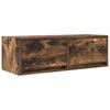 TV Cabinets 2 pcs Smoked Oak 80 x 31 x 25.5 cm Particleboard
