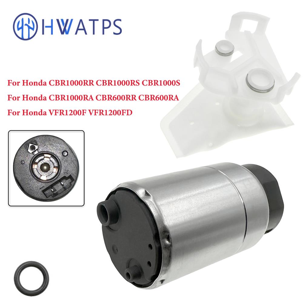 For Honda CBR1000RR CBR1000RS CBR1000RA CBR600RR CBR600RA CBR1000S VFR1200F VFR1200FD New Fuel Pump + Strainer 16700-MFL-013 1 SET