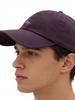 Soft Cotton Purple Baseball Cap with Cute Dog Embroidery, Adjustable Vintage Washed Dad Hat, Trendy Summer Sun Hat for Women Men