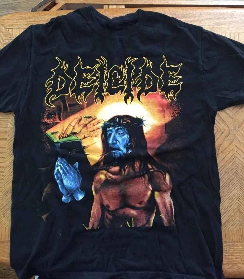 Deicide Band - Serpents of the Light Shirt Black Unisex S-5XL