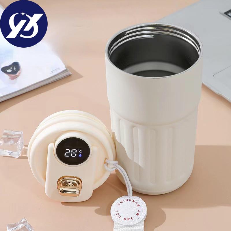 450 Ml Intelligent Insulating Cup for Intelligent Temperature Display Insulating Water Cup Vacuum Bottle Coffee Cup