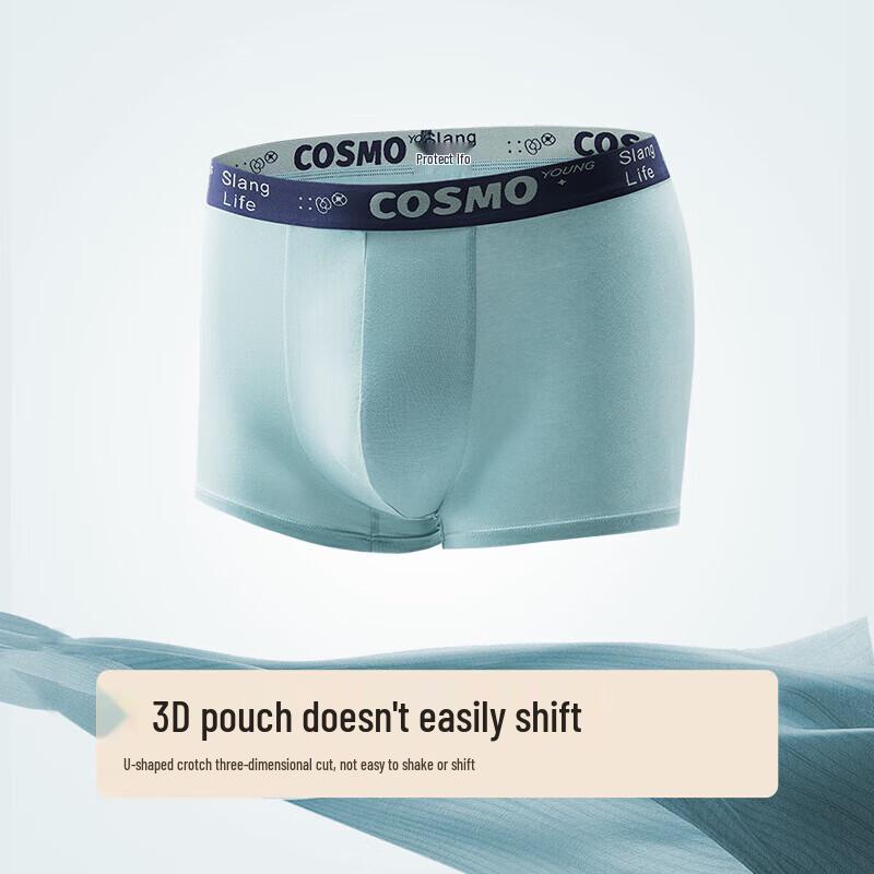 Regal Lady Men's Mid-Waist Boxer Briefs 3-Pack