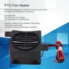 Air Heater, PTC Ceramic Heating DC12V 50W Constant Temp Reinforced Nylon Shell PTC Air Heater Insulation Temperature 2.4 X 2.4 X 1.7in Car Fan Heater
