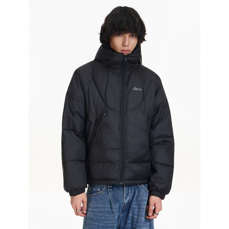 Blaexit Outdoor Three-Proof 2025 New down Cotton Jacket Winter Coat Men's Fleece-Lined Thickened Warm Cotton Clothing