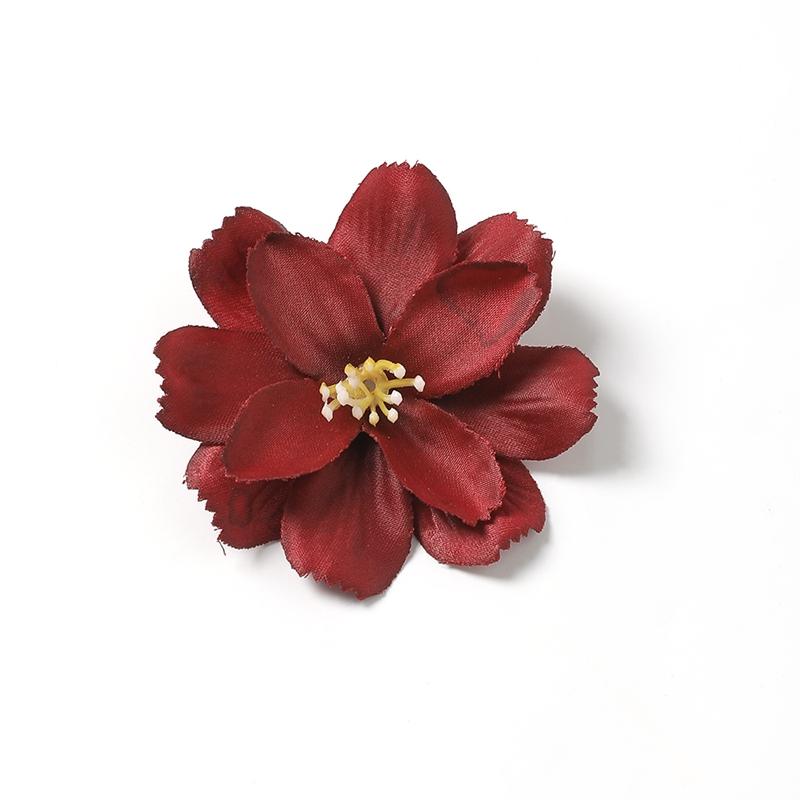 5/10Pcs Silk Artificial Flowers Head 6.5CM Fake Flowers for Home Room Decor Wedding Decoration DIY Garland Gifts Accessories