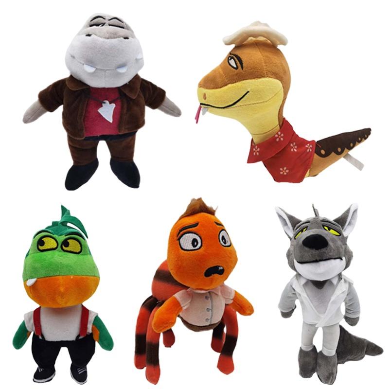 Bad The Guys Plush Toy Chameleon Snake Wolf Tarantula Piranha Pillows Stuffed
