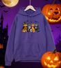 Dressed Kittens Enjoy Halloween Printing Men Hoodie Pocket All-Match Hoody Multicolor Casual Pullovers Autumn Fleece Clothing