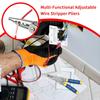 Multi-Function Wire Stripping Tool adjustable wire crimping pliers Foldable Multifunctional Electrician Equipment for Cutting