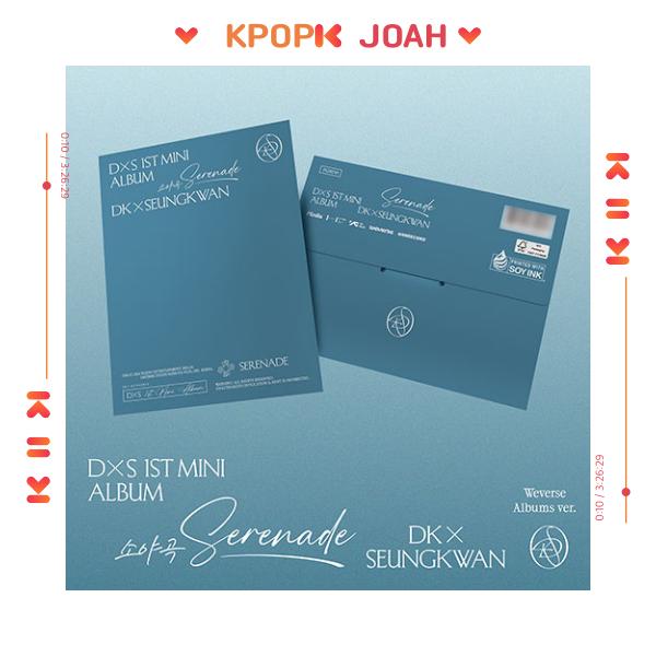 DK X SEUNGKWAN (DXS SEVENTEEN) [SERENADE] 1st MINI ALBUM (Weverse Albums Ver.)