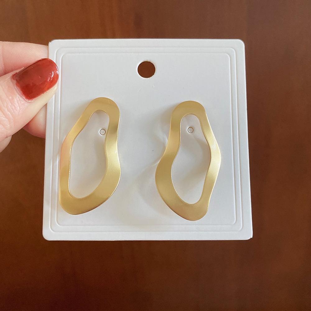 Silver Needle Flower Love Earrings Simple and High-end Sense Versatile Stud Earrings Niche Temperament Earrings Women