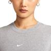 Nike Long Sleeve Tee Women S Dry Fit One Crew Neck French Terry Tunic Fj9568 091 S2401