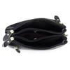 Borsa a tracolla da donna in vera pelle Piccole borse a spalla Borsa a pochette da polso casual Borse a messenger di grande capacità per donna