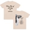 L'Arte di Amare LIVE Olivia Dean Magliette Stampa Grafica Magliette in Cotone Ampia Moda Maglietta da Donna Abbigliamento Uomo Top di Qualità