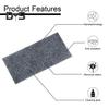1/6Pcs Car Scratch Remover Cloth Compact Size Portable Reusable Widely Applicable Car Scratch Repair Cloth Cleaning Tool