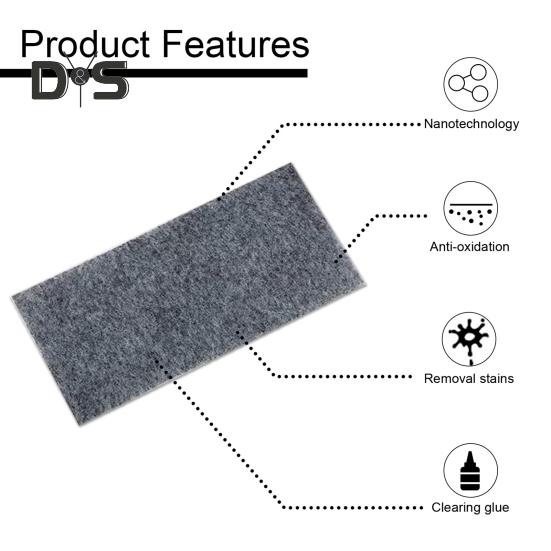 1/6Pcs Car Scratch Remover Cloth Compact Size Portable Reusable Widely Applicable Car Scratch Repair Cloth Cleaning Tool
