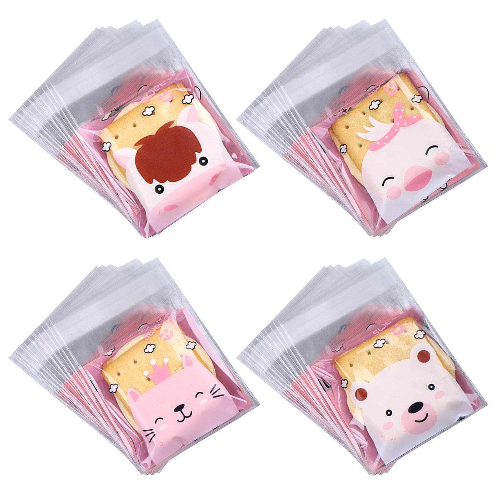 

Легко запечатываемые пакеты для сладостей, печенья, конфет, карманы для домашнего хранения, универсальные герметичные пластиковые пакеты для домашнего хозяйства и розничной торговли D