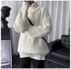 Men's Deer Plush High Collar Sweater – Hong Kong & Japanese Style Student Favorite