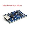 5V 1A Micro USB 18650 Type-c Lithium Battery Charging Board Charger Module+Protection Dual Functions TP4056 18650