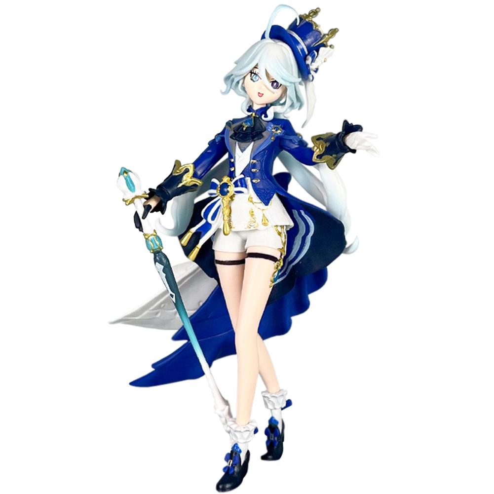 Furina Actionfigur, Sammlerstück, Ornament, PVC, Schönheitsmodell Furina de Fontaine Figur, Anime Furina Look Up Figuren, Geschenkspielzeug