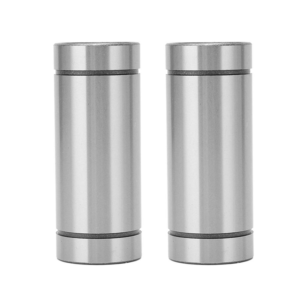 2 st Linjärrörelselager Stål 20 mm ID 32 mm OD 80 mm Längd LM20LUU för Maskinutrustning