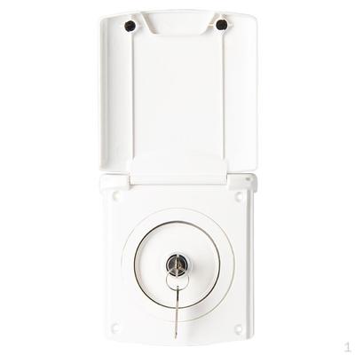 Pouzdro filtru vstupu gravitace, s vodní zátkou pro RV, Vhodné C