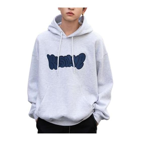 [Wego] Unisex Graphic Logo Hoodie Sweatshirt Tops Clothes Autumn Clothes Winter Clothes Street Casual Gift Present Men s