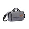 Camera Bag Gray Shoulder Bag Capacity 7L Compatible with Interchangeable Lens Cameras Water Repellent External 38 X 18 X 23 Cm Large Side Pockets 4