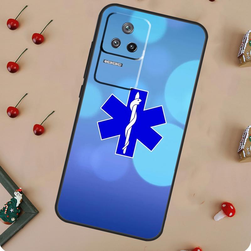 EMT EMS Medical Rescue Case For POCO X6 Pro X3 X5 F5 M6 Pro F3 M5s Cover For Xiaomi 13T Pro 14 11T 12T 12 13 Lite